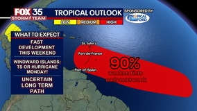 Invest 95L could become tropical storm this weekend, NHC says: Will it impact Florida?
