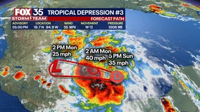 Tropical depression 3 forms in the gulf, forecast to become tropical storm: NHC