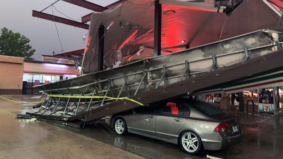 Severe weather brings damage to parts of metro Orlando