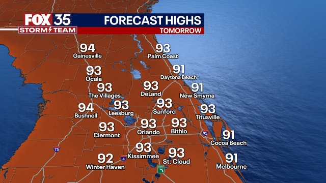 Wednesday will bring another round of afternoon storms as day heats up