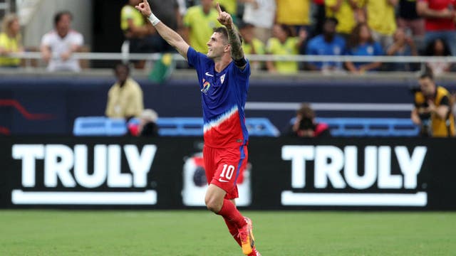 Pulisic offsets Rodrygo goal as US gains 1-1 tie against Brazil in last Copa America warmup