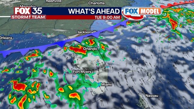 Orlando weather: Another scorcher on Monday with highs in the mid to upper 90s