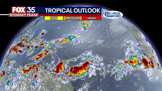 Orlando weather forecast: Showers and storms roll into Central Florida Sunday afternoon