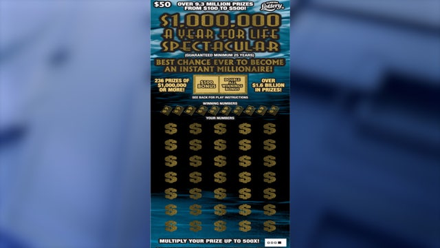 Florida teen claims whopping $1M lottery prize from scratch-off game