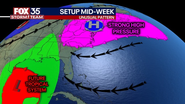 'Rare' disturbance is tracking toward Florida as potential tropical storm brews in the Gulf: NHC