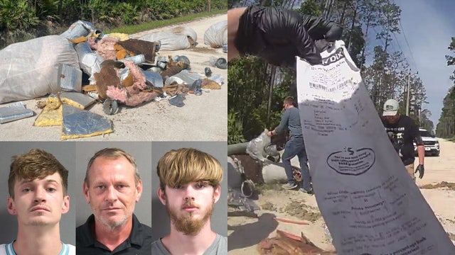 Trashed Winn-Dixie tuna receipt leads to illegal dumpers' arrest in Florida, deputies say
