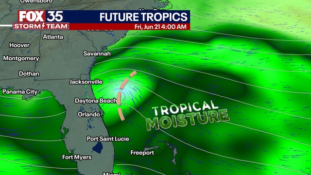 Orlando weather: Sunshine, strong winds with chance of passing showers