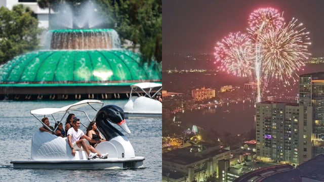 Orlando's Lake Eola offering 'rare' 4th of July fireworks experience