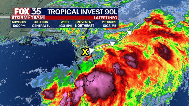 Invest 90L: Tropical disturbance triggers record-setting rainfall, flooding across South Florida