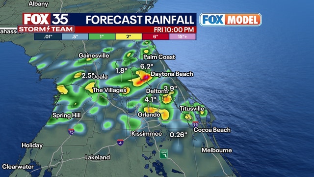 Orlando weather: Tropical disturbance to bring downpours to Florida