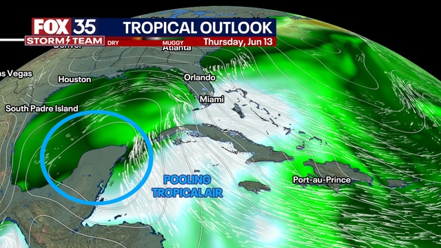 Possible tropical development could bring heavy rain to Florida