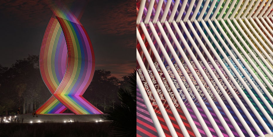 Osceola County unveils 'Wings of the Rainbow' tribute plans for Pulse nightclub shooting victims