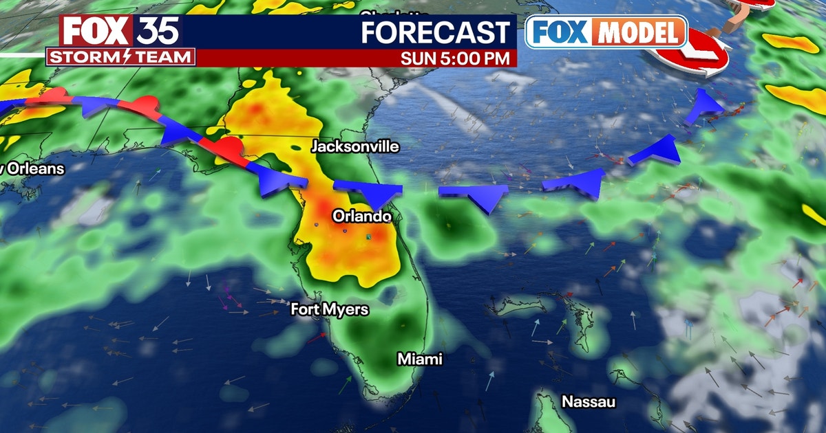 Orlando weather: Shower and storm chances higher this weekend | FOX 35 ...