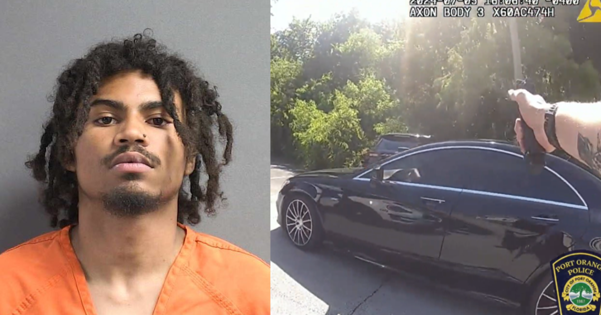Body cam shows arrest of man accused of hitting several Port Orange ...