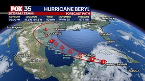 Hurricane Beryl forecast to make landfall in Mexico Friday: NHC