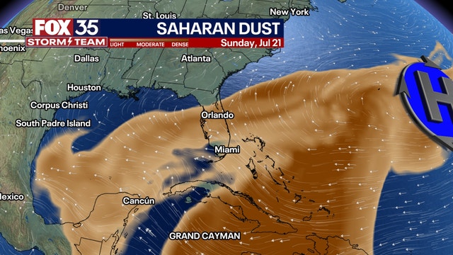 Orlando weather: Hot weekend ahead with afternoon rain, thunderstorm chances