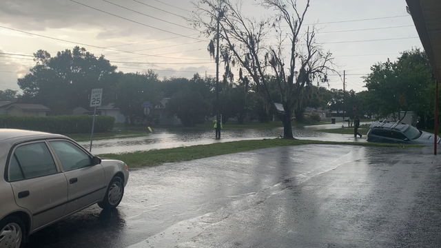 Multiple vehicles disabled after flash flooding in St. Cloud, officials say