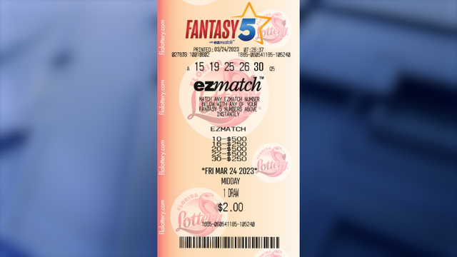 A winning $121,000 lottery ticket just sold at a Florida 7-Eleven