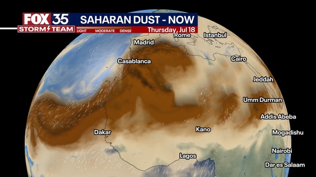 TIMELINE: Saharan Dust halts hurricanes, but tropical activity will soon rise