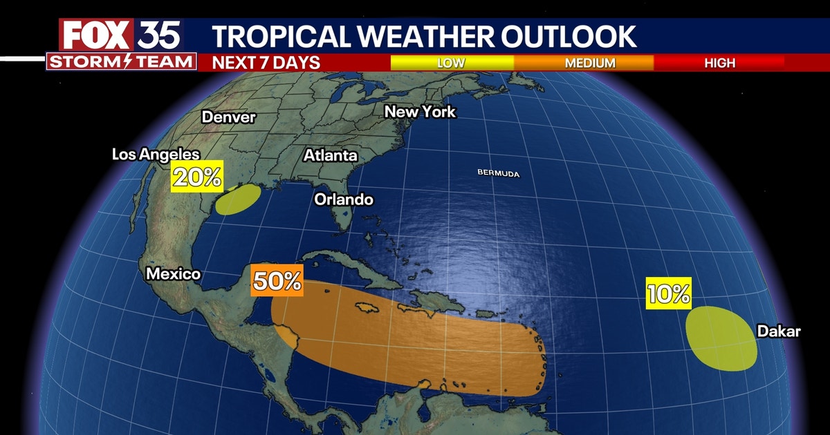 3 tropical waves in the Atlantic being tracked: Gulf of Mexico ...