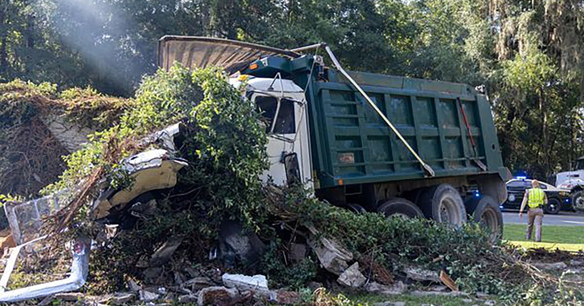 Driver killed in Marion County crash involving dump truck | FOX 35 Orlando