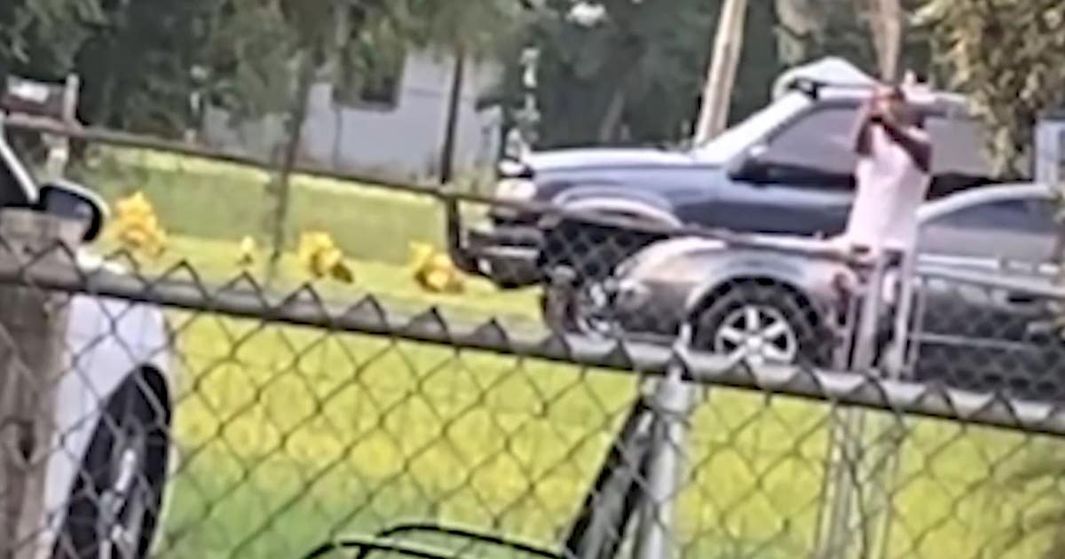 Florida man arrested for allegedly firing a gun at neighbors standing ...