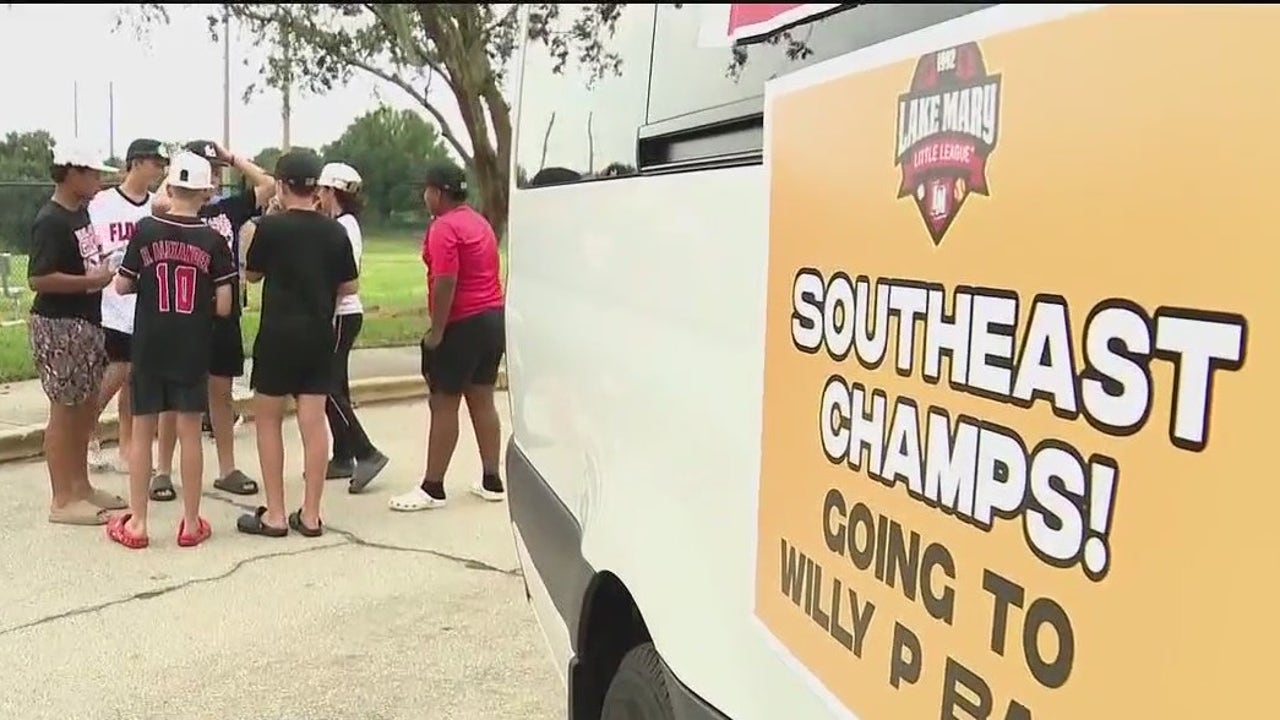 Lake Mary Little League AllStar Team celebrates regional championship