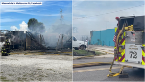 Atlantic Fine Furniture catches fire in Melbourne, officials say