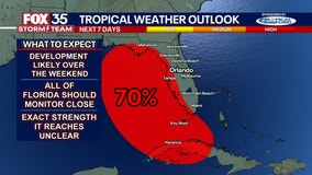 Invest 97L forecast: Tropical disturbance to become better organized over Gulf of Mexico