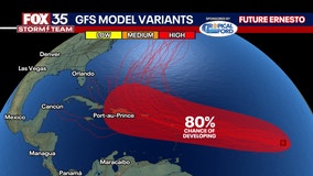 Tropical wave in Atlantic has high chance of developing into Tropical Storm Ernesto next week, NHC says