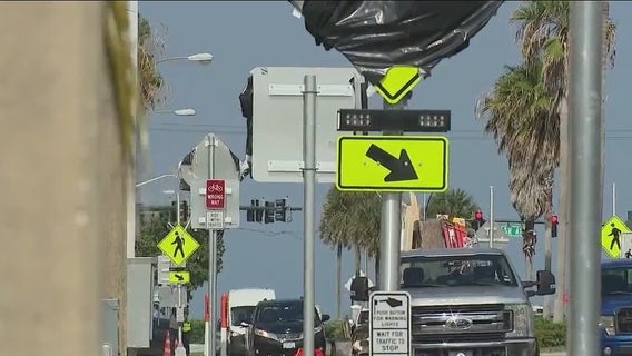 Space Coast city frustrated with 90-plus traffic signs installed on one street, called 'excessive'