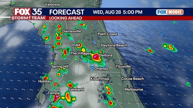 Orlando weather: Scattered storms return across Central Florida