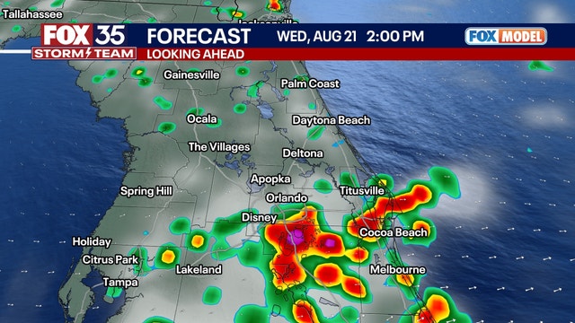 Orlando weather: Storms return across Central Florida on Wednesday