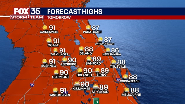 Orlando weather: Breezy Friday in store with clearing skies, lower humidity levels