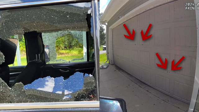 Florida couple's 'irresponsible' shooting leaves neighbor's SUV, garage pierced with bullets: deputies