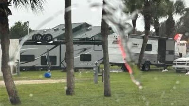 Debby strengthens to Category 1 hurricane; Florida landfall hours away