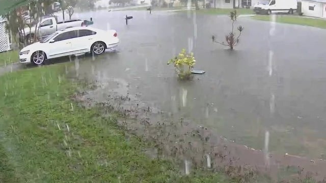 Melbourne residents worry about neighborhood flooding as strong storms slam the Space Coast