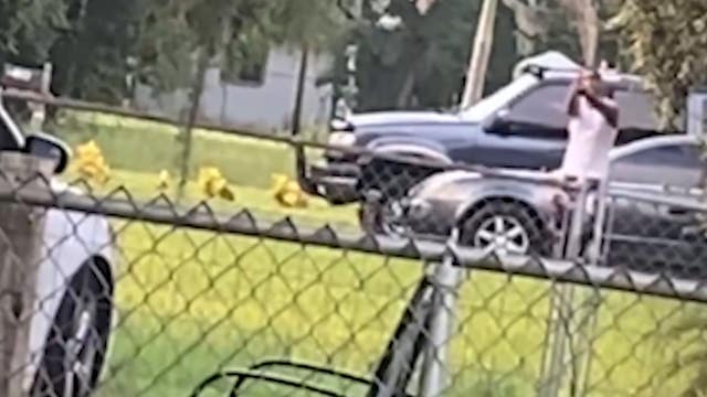 Florida man arrested for allegedly firing a gun at neighbors standing in their own yard