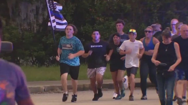 Lake County community honors fallen deputy with Running 4 Heroes memorial run