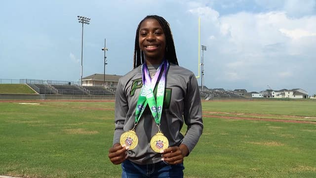 Florida teen breaks national record at AAU Junior Olympics