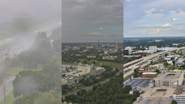 Orlando weather: Thunderstorms leave warm, very humid conditions overnight across Central Florida