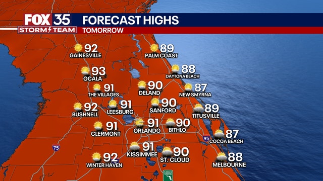 Orlando weather: Pleasant morning temps, mostly sunny skies forecast for this weekend