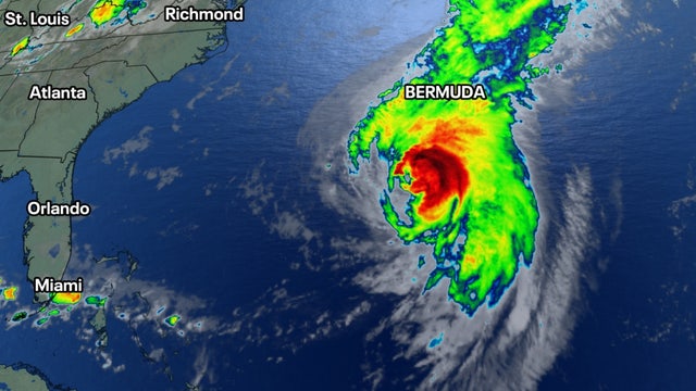 Hurricane Ernesto: Category 2 storm closes in on Bermuda, NHC says
