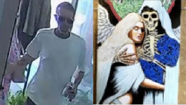 Florida man allegedly swaps tags, steals $6,500 piece of art for just $50