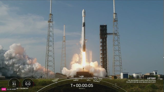 SpaceX launches Maxar 2 mission into orbit from Florida on Thursday: Watch replay