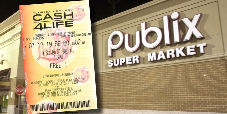 St. Cloud Publix sells winning lottery ticket worth $1,000 a day for life