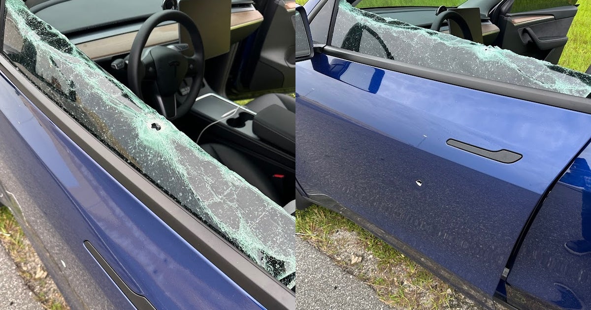 Man arrested after road rage leads to shots being fired at Tesla on ...