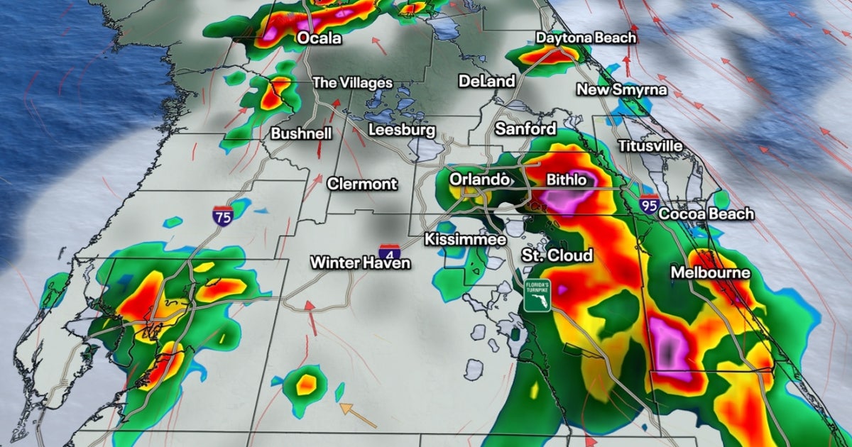 Orlando weather: Labor Day Weekend brings scattered storms, showers ...