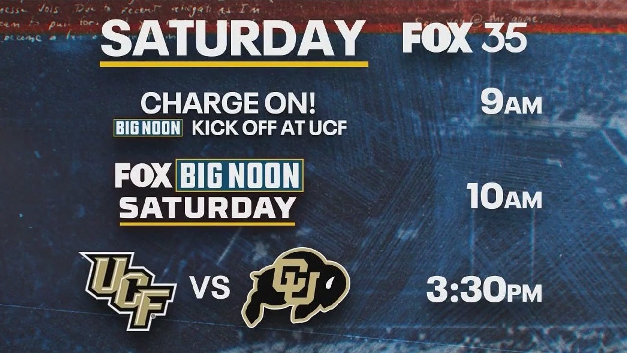 Excitement builds for FOX’s 'Big Noon Kickoff' featuring UCFColorado