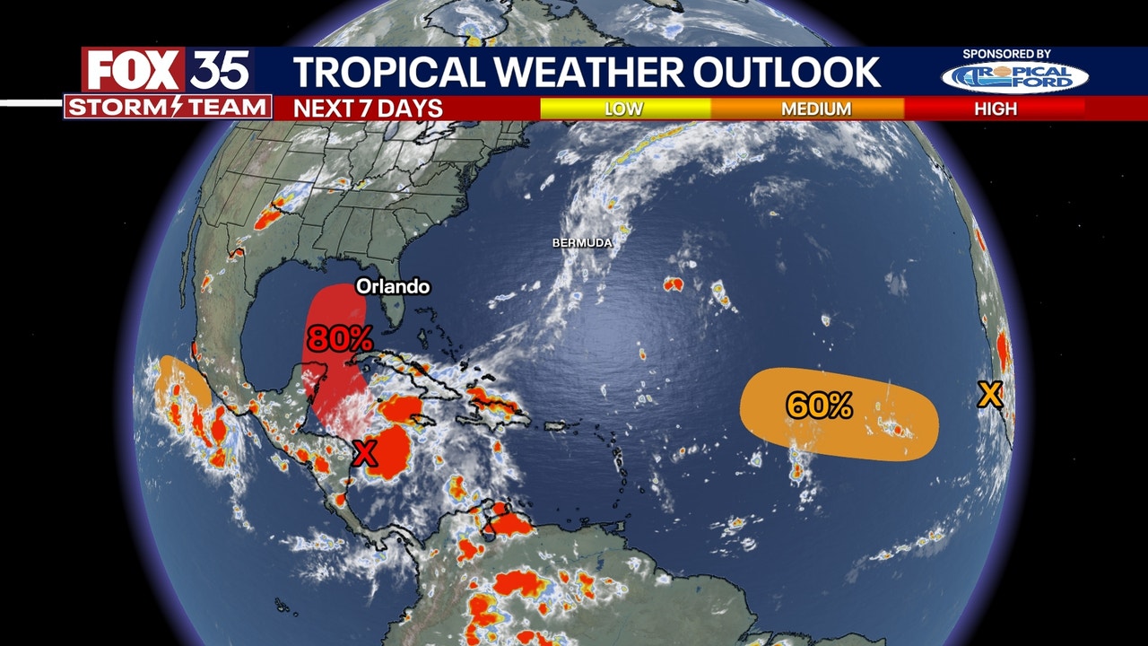 Invest 97L: Tropical system likely headed towards Gulf of Mexico